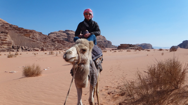 По пътищата на планетата с Норбърт - В пустинята Уади Рум, Йордания