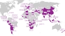 6 забавни, но безполезни карти на света - Държави, в които противозачатъчните са безплатни