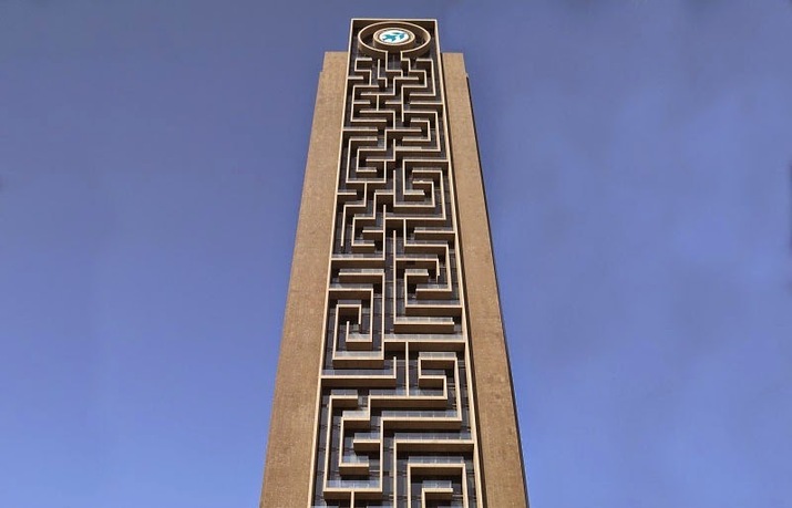 Най-високият лабиринт в света - в Дубай