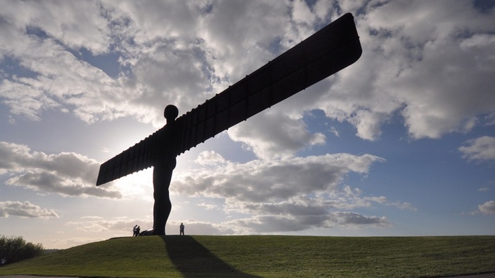 Ангелът на Севера - най-голямата скулптура във Великобритания
