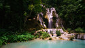 Красивите водопади Куанг Си в Лаос