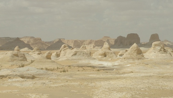 Бялата пустиня, излязла като от арабска приказка