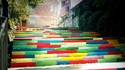 Цветни стълби се появиха в Асеновград