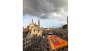 Африкански килим от цветя в Брюксел - Шарките се виждат най-добре отвисоко - 2012