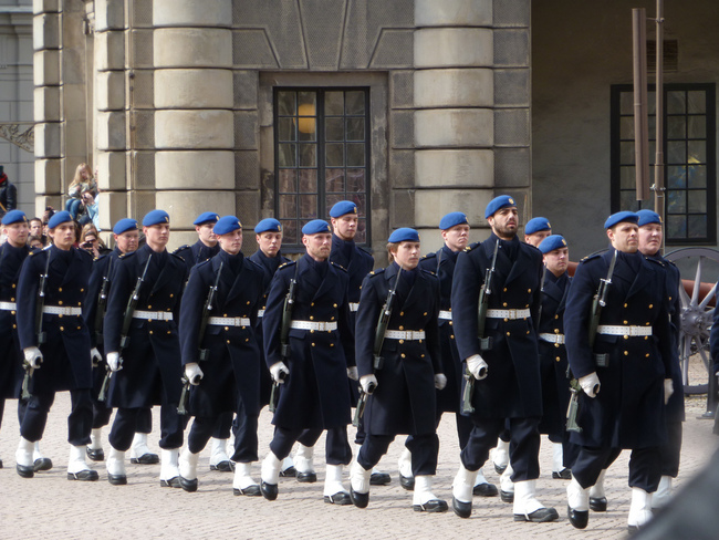 Топ 10 най-странни кралски стражи - Швеция