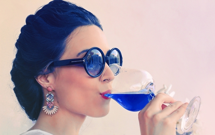 Това лято в Испания се пие синьо вино