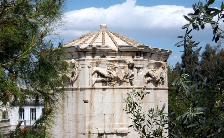 Кулата на ветровете в Атина отваря врати