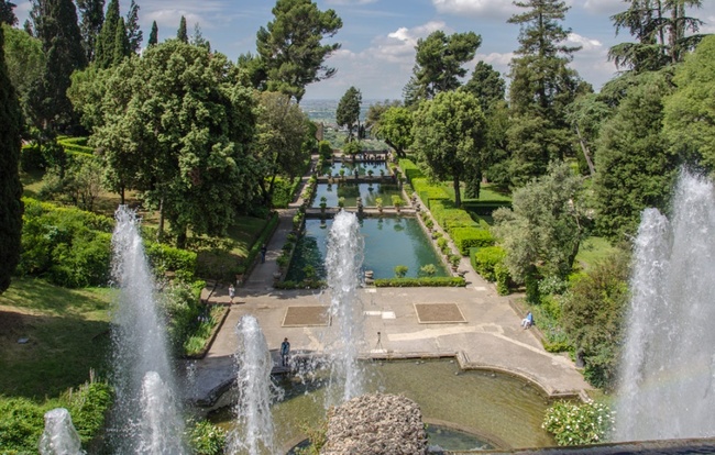 Вила Д`Есте – райска градина на крачка от Рим