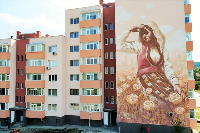 Легендата за Смеда оживява в красив графит в Смядово