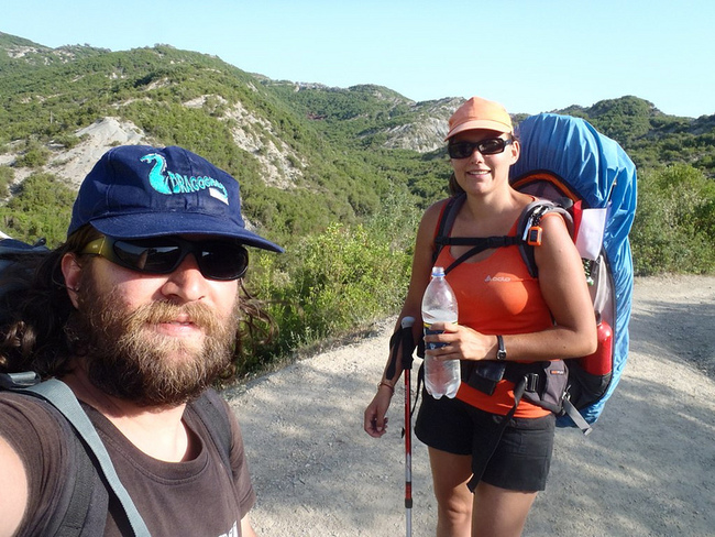 1000 км пеш из Балканите