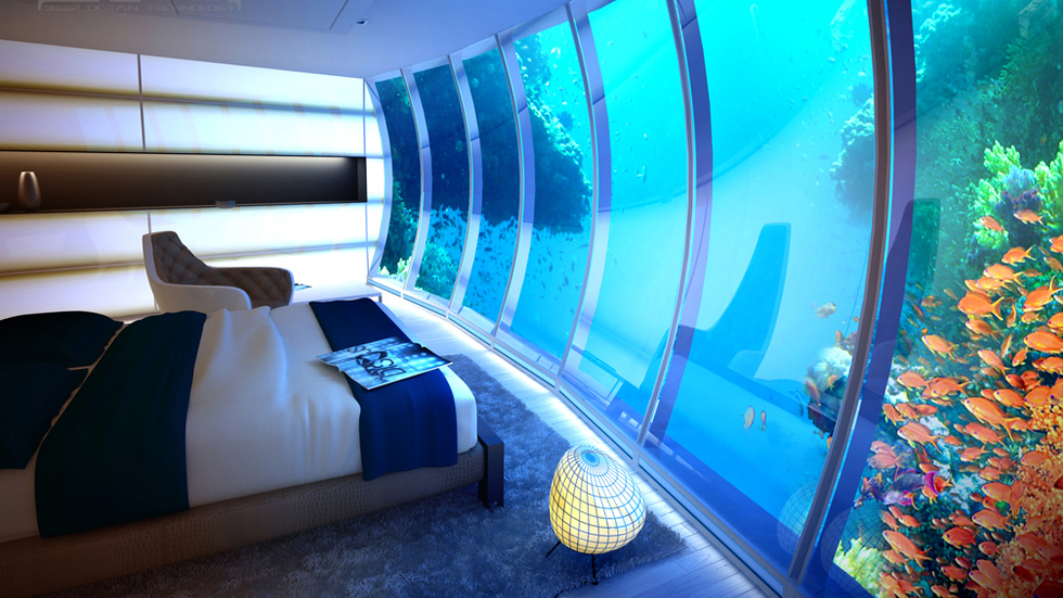 Хотел от бъдещето: Под водата - Water Discus Hotel - Дубай