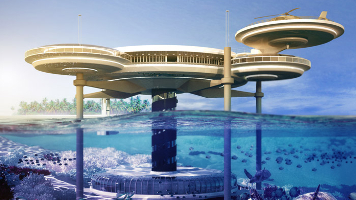 Хотел от бъдещето: Под водата