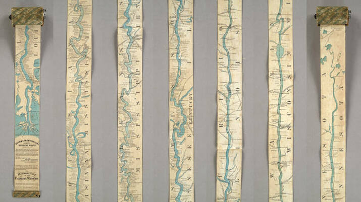 Карта от 19-и век слага река Мисисипи в джоба ви!