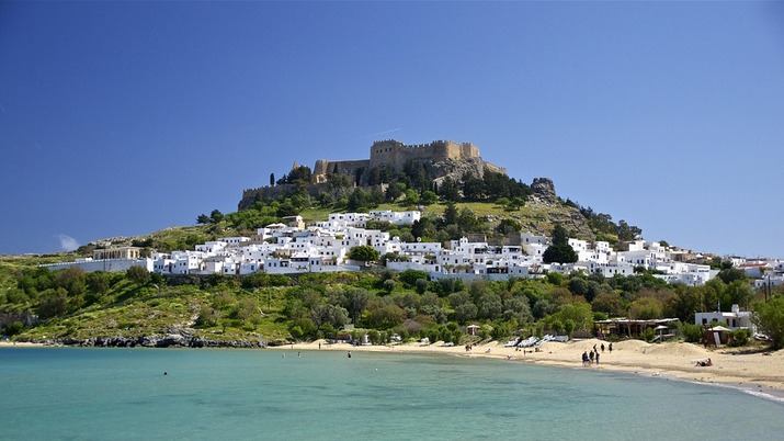 Островът на рицарите в Гърция