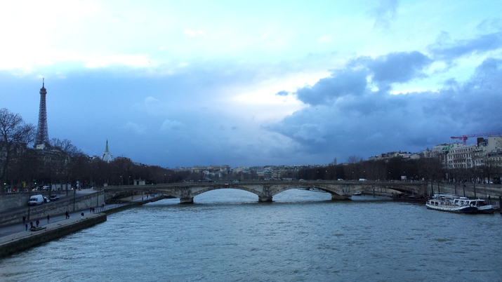 Буря в Париж - усещане, красота, история, приказка (снимки)