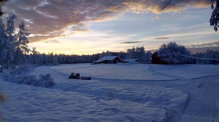 Коледен дух и снежна красота от Лапландия