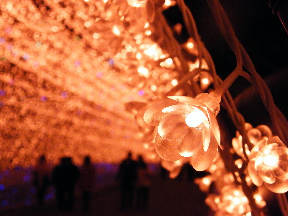 Фото сряда: Японският фестивал на светлината