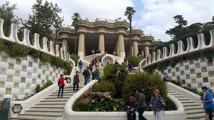 Паркът Гюел в Барселона – един от шедьоврите на Гауди