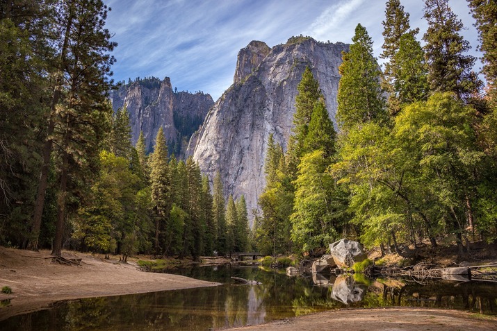 Националният парк Йосемити вдъхва страхопочитание и благоговение