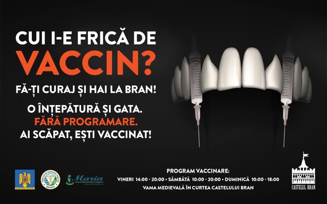 Замъкът на Дракула в Румъния предлага безплатни ваксинации на посетителите