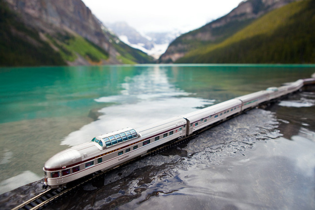 Черен влак се композира... в Канада
