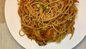 Кулинарни пътешествия: Спагети с гъби, домати и синьо сирене