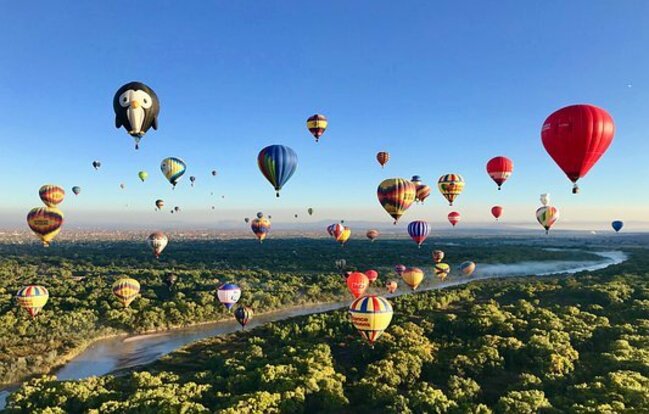 Фестивал на балоните в Албъкърки, САЩ