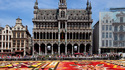Африкански килим от цветя в Брюксел