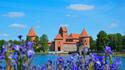 Замъкът на остров Тракай в Литва - единственият островен замък в Източна Европа