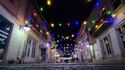 Улица във Враца - огряна от стотици светлини