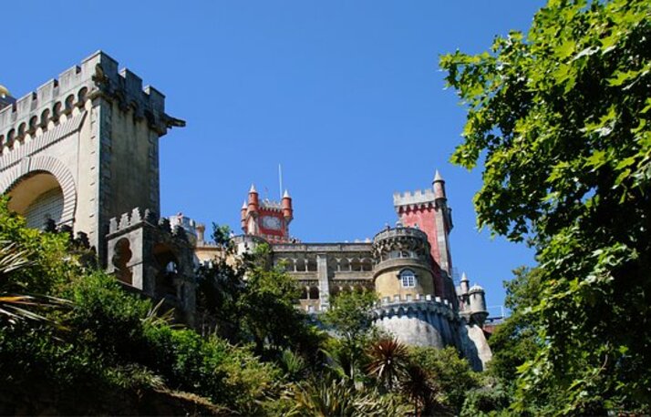 Цветна красота – дворецът Пена в Синтра, Португалия