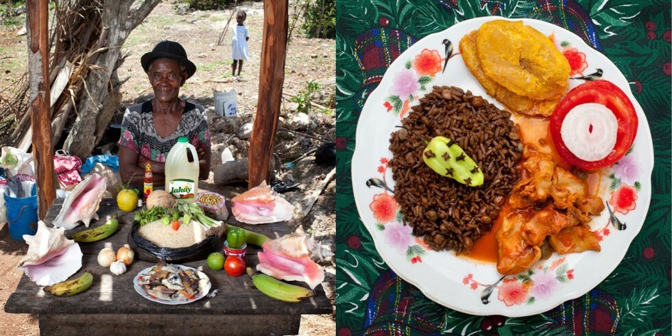 Гозбите на баба по света - Серет Шарл, 63 г., Сен Жан дю Суд, Хаити - агнешко в креолски сос