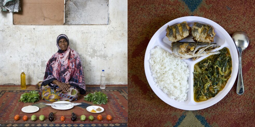 Гозбите на баба по света - Мираджи Муса Кхеир, 56 г., Бубубу, Занзибар - ориз с риба и зеленчуци в сос от манго