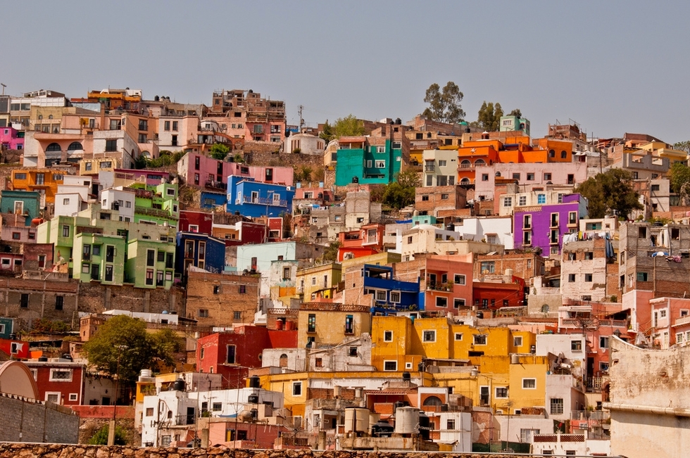 Фото сряда: Най-цветните градчета - Гуанахуато, Мексико