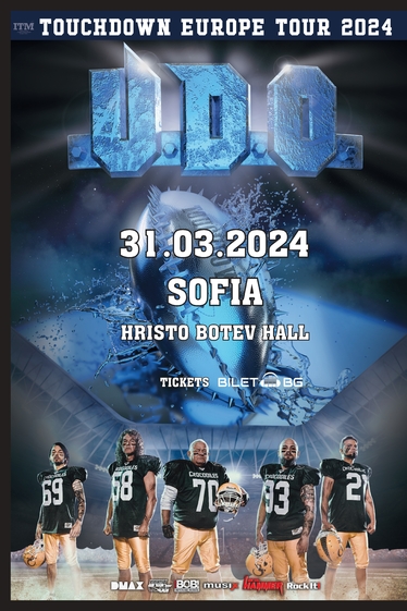 U.D.O. се завръщат в България за концерт на 31 март 2024 г.