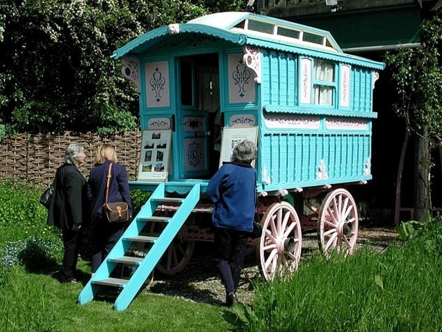 Малките колиби на големите писатели - Творческият фургон на Роалд Дал