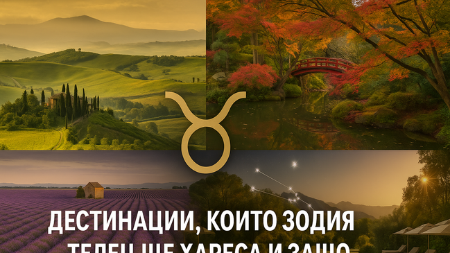 Дестинации, които зодия Телец ще хареса и защо