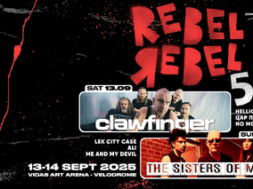 CLAWFINGER И THE SISTERS OF MERCY ИДВАТ ЗА REBEL REBEL 5