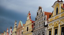 Телч – чешката приказка с разноцветни фасади