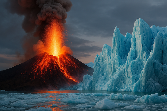 Огън и лед – местата, където природата показва своята сила и красота