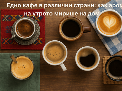 Едно кафе в различни страни: как ароматът на утрото мирише на дом