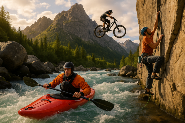Адреналинът като начин на живот – спортове, родени от природата