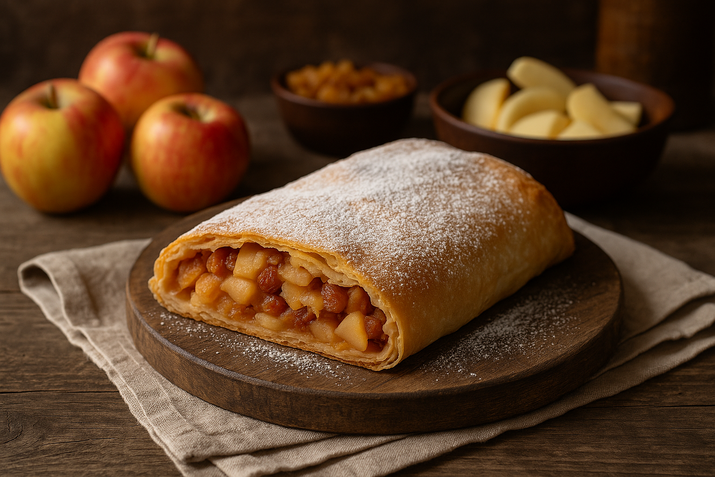 Ябълков щрудел – ароматът на Австрия у дома
