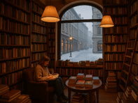 Топ 10 най-уютни книжарници в Европа за зимни следобеди