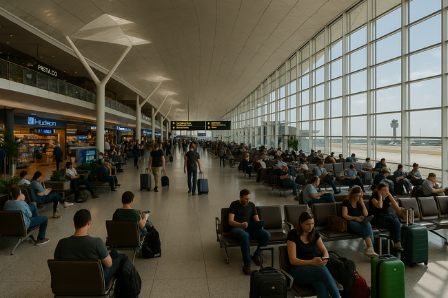 Летища, които са мини светове – животът между два полета