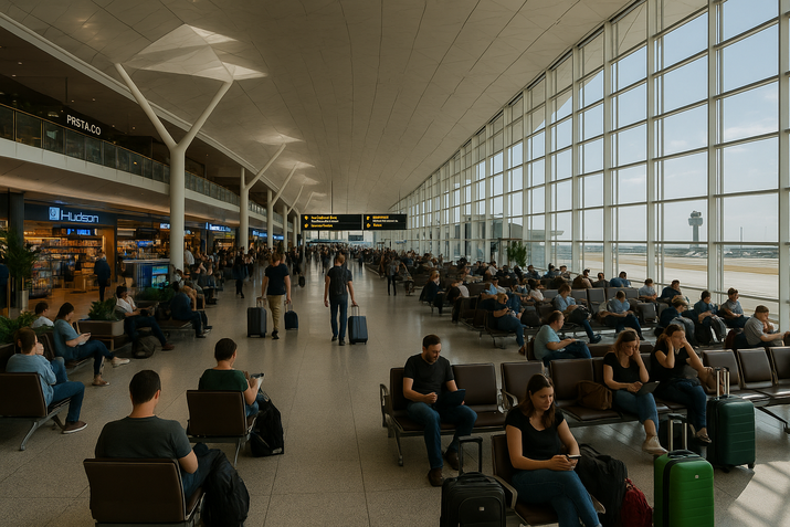 Летища, които са мини светове – животът между два полета