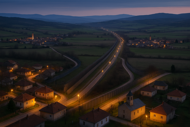 Пътуване по границата – села и градове, разделени между две държави