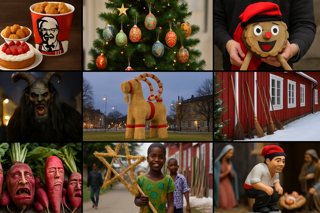 Коледа по света: 12 необичайни празнични традиции, които ще ви изненадат