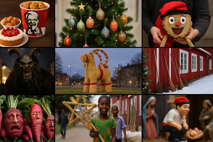 Коледа по света: 12 необичайни празнични традиции, които ще ви изненадат