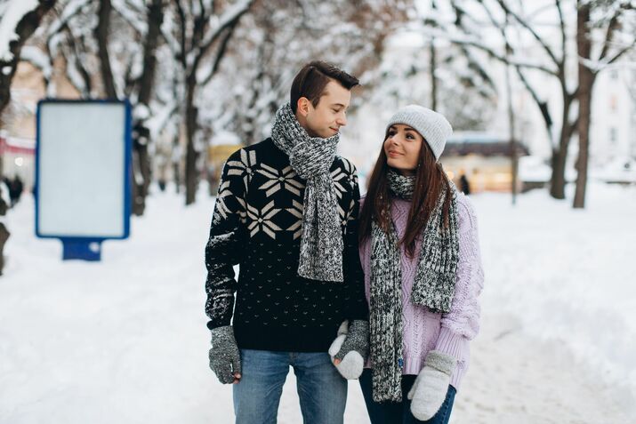 Какво да облечем за зимна среща